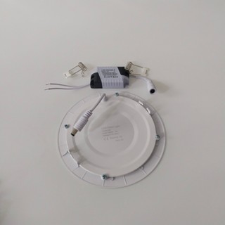 10 đèn led âm trần 9w tròn trắng