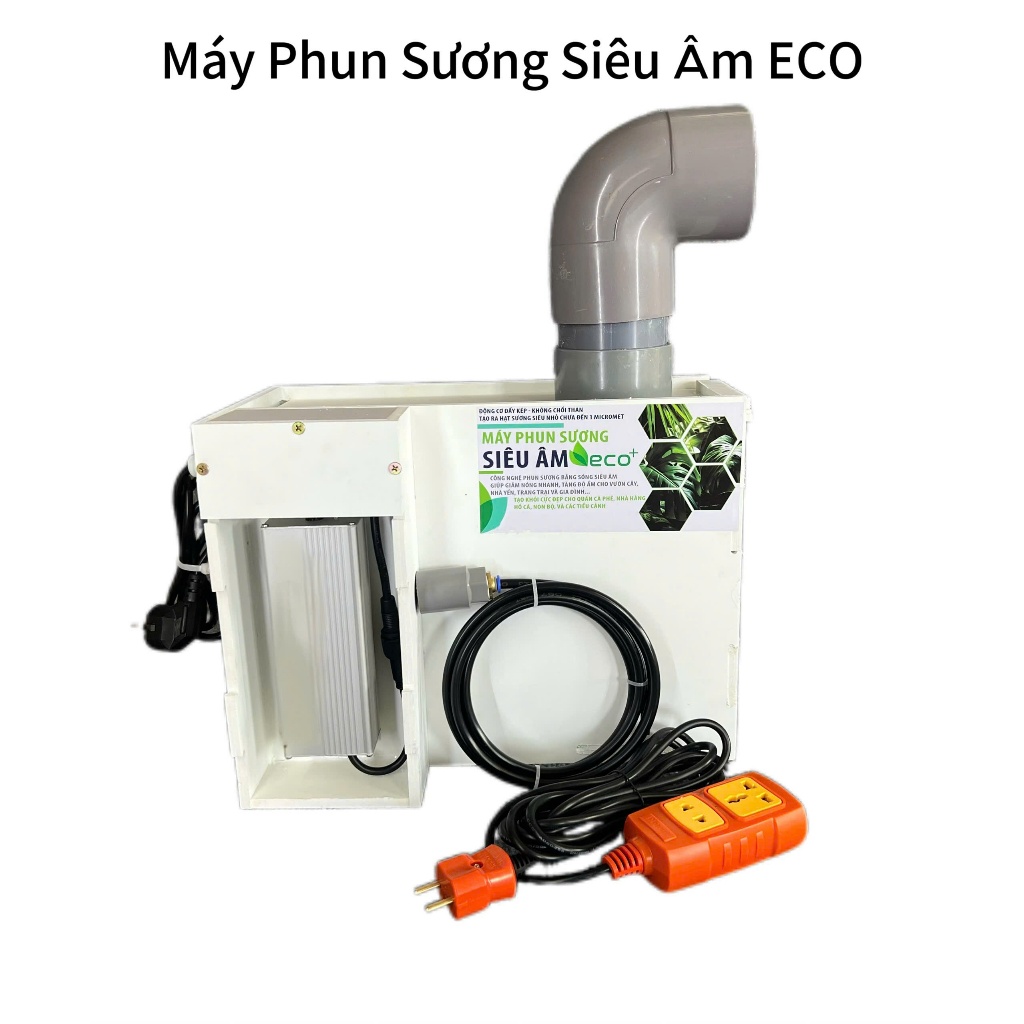 MÁY PHUN SƯƠNG SIÊU ÂM ECO - BẢO HÀNH 3 NĂM - BẢN CAO CẤP (10 MẮT)