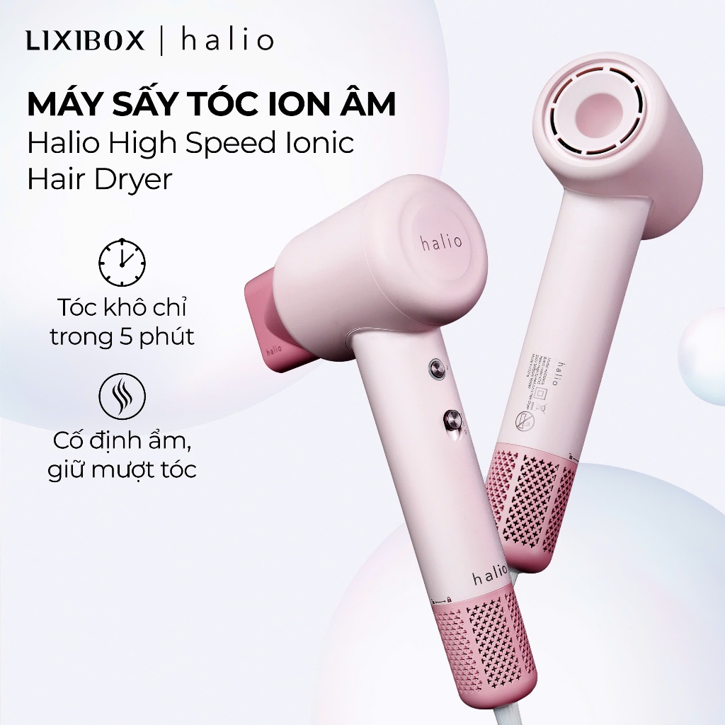 Máy Sấy Tóc Halio High Speed Ionic Hair Dryer | BigBuy360 - bigbuy360.vn