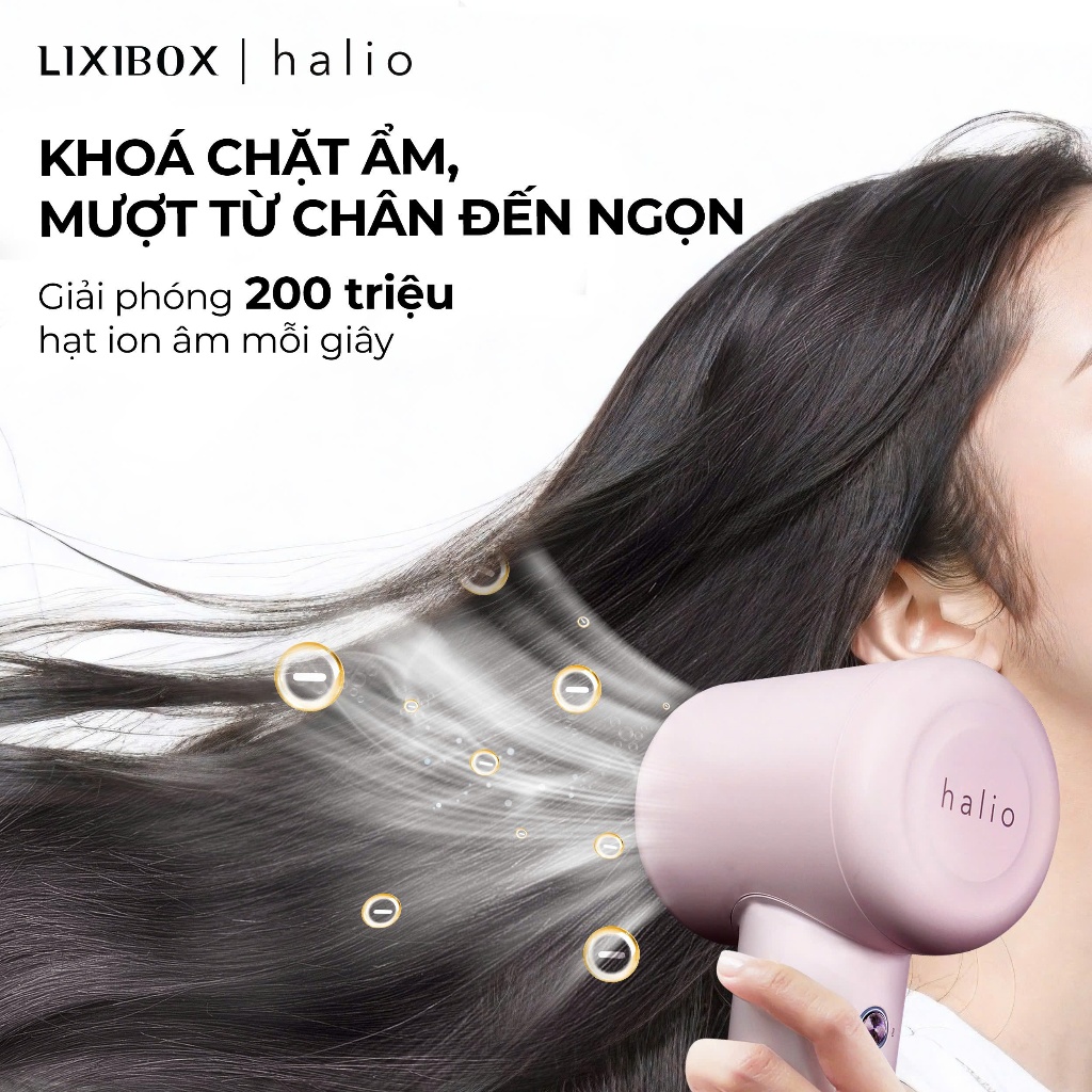 Máy Sấy Tóc Halio High Speed Ionic Hair Dryer | BigBuy360 - bigbuy360.vn