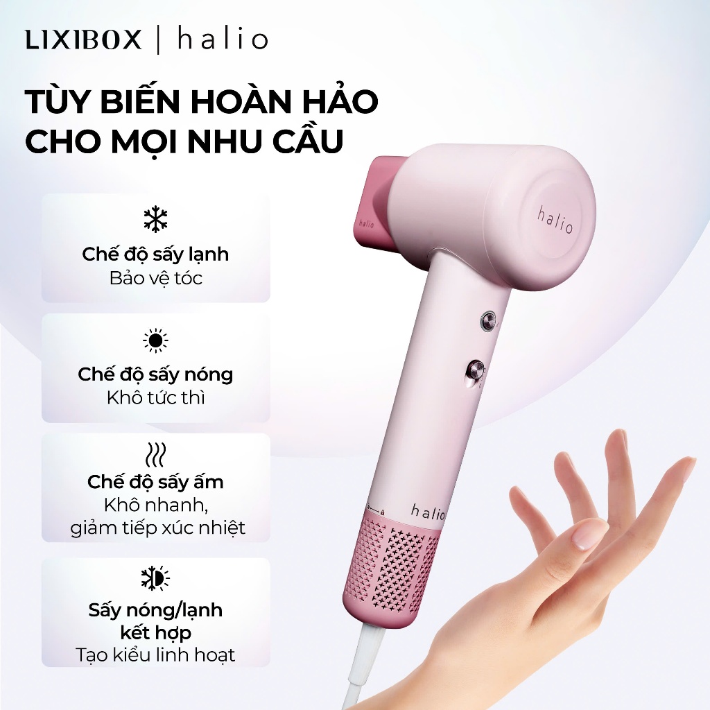 Máy Sấy Tóc Halio High Speed Ionic Hair Dryer | BigBuy360 - bigbuy360.vn