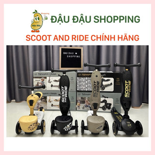 [Mẫu mới có giỏ] Xe trượt Scoot And Ride HighwayKick 1 LifeStyle dành cho bé từ 1-5 tuổi, bảo hành 12 tháng