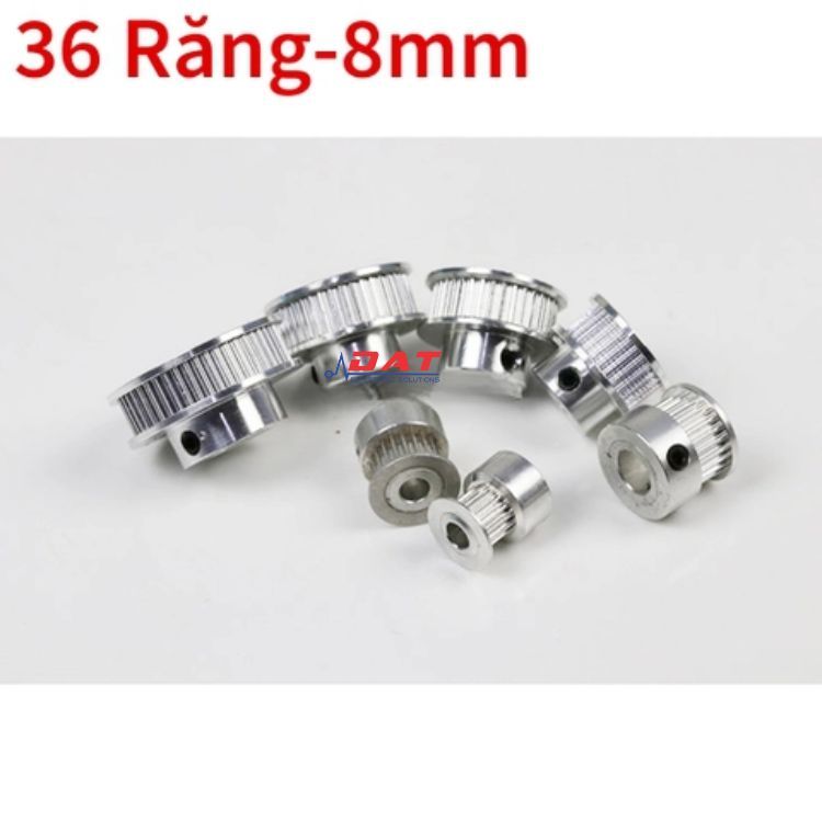 Bánh răng motor Pulley GT2 - 36 răng 8mm