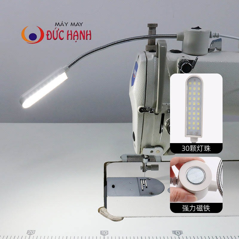 ĐÈN LED 30 BÓNG GẮN MÁY MAY – CÓ NAM CHÂM HÍT CỰC CHẮC | SÁNG RÕ, KHÔNG CHÓI, LẮP NHANH