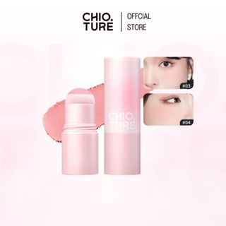 Phấn Má Hồng Chio Ture Dạng Bút Mềm Mại Lâu Trôi Kèm Mút Trang Điểm Just Poke Blush Stick 3.8g