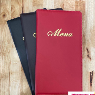 BÌA MENU DA MỀM CỠ TRUNG ( KT Bìa 16x29cm ) 203/207