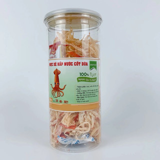 Hũ Mực Hấp Dừa Xé Sợi 250Gr
