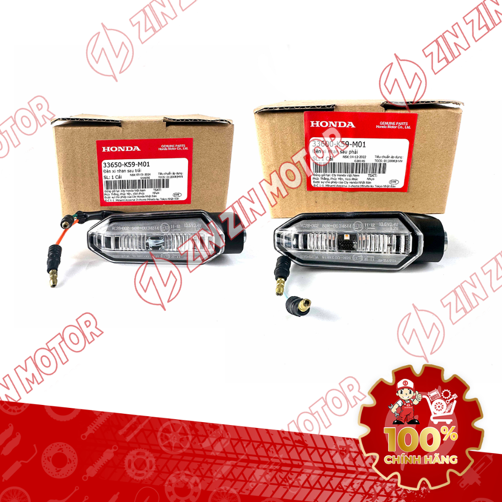 Xi Nhan Sau Vario 125 K2V 2023 2024 33650-K59-M01 33600-K59-M01 Chính Hãng