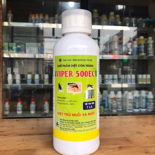 Thuốc diệt muỗi và côn trùng Viper 50EC (Chai 1 lít)