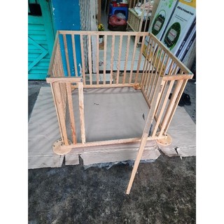 Cũi 3D cho bé 4 cánh nang dẹp