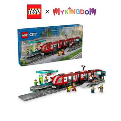 Đồ Chơi Lắp Ráp Tàu Điện & Nhà Ga Thành Phố Lego City 60423 (811 Chi Tiết)