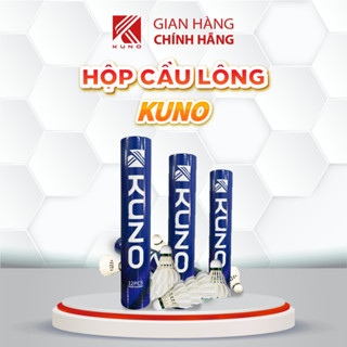 Hộp Cầu Lông Kuno 3IN1, Bán Nhân Tạo Siêu Bền, Hộp 12 Quả
