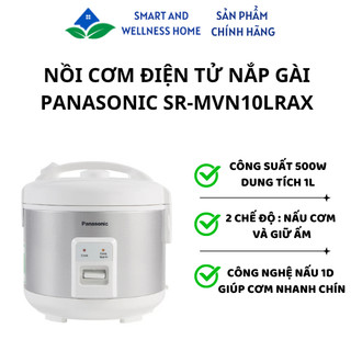 Nồi cơm điện tử nắp gài 1 Lít Panasonic SR-MVN10LRAX - Bảo hành 12 tháng