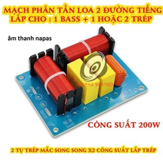 MẠCH PHÂN TẦN 2 LOA WEAH228 CÔNG SUẤT 200W - CHO CÁC THÙNG LOA NHỎ - PHÂN TẦN 2 ĐƯỜNG TIẾNG