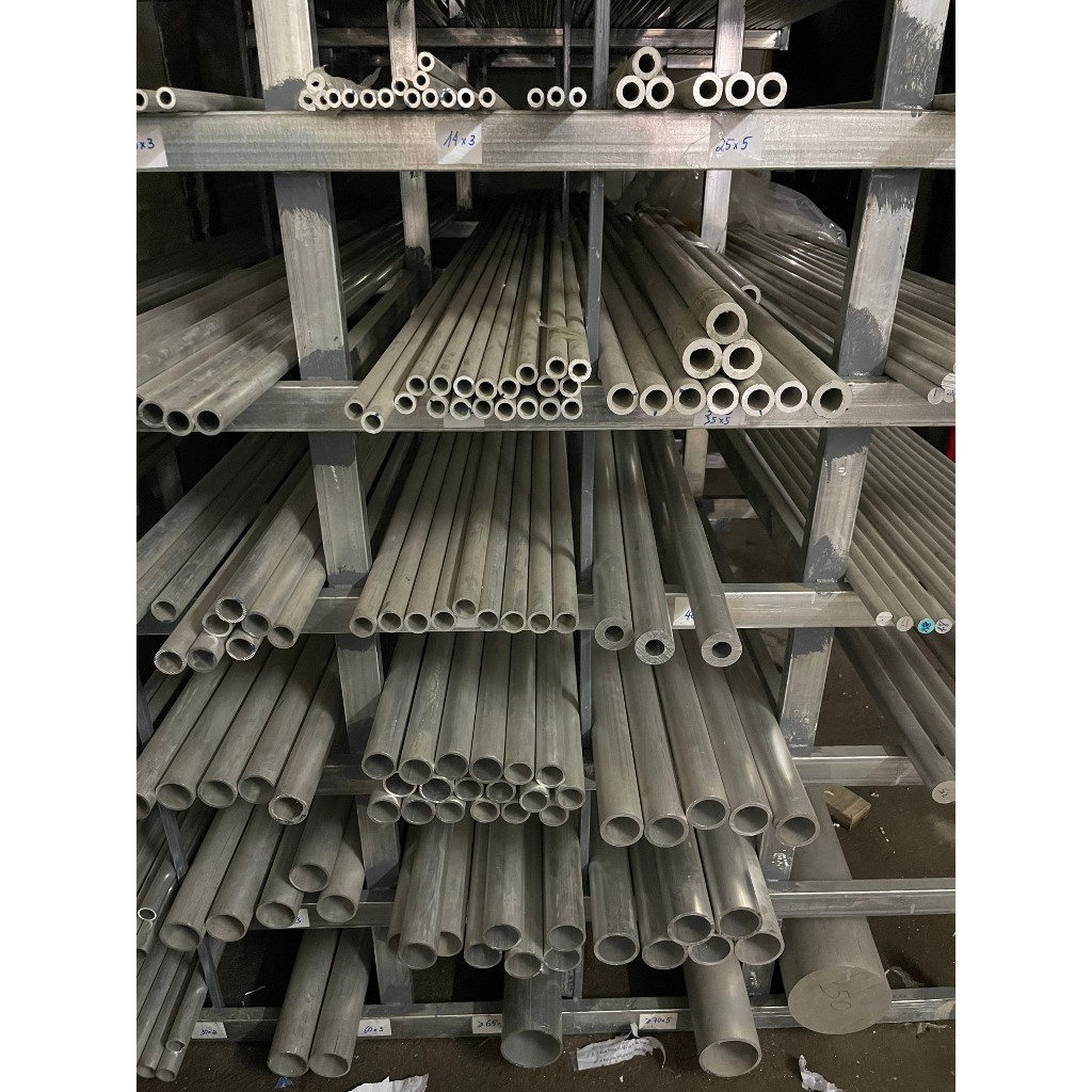 Ống nhôm phi 12 dày 2mm ( Cây 3m cắt ngắn 3 đoạn 1m cho dễ vận chuyển )