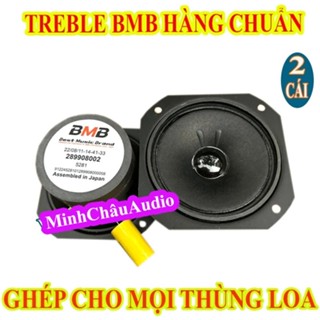 CẶP LOA TREBLE 2 TỪ BMB VUÔNG 10 CM CAO CẤP LIÊN DOANH KÈM TỤ - GIÁ 2 LOA