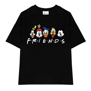 Áo thun The Xide unisex hình in 5 AE MICKEY form rộng chất cotton 2 chiều co giãn định lượng 260gsm