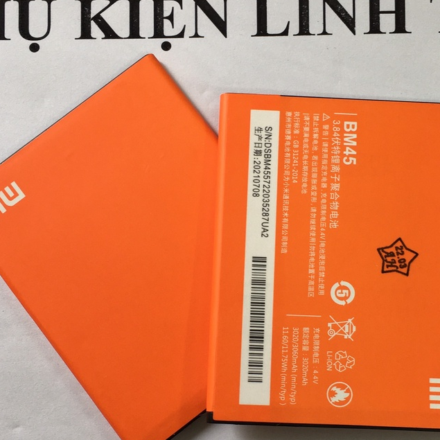 Pin Xiaomi Redmi Note 2 BM45