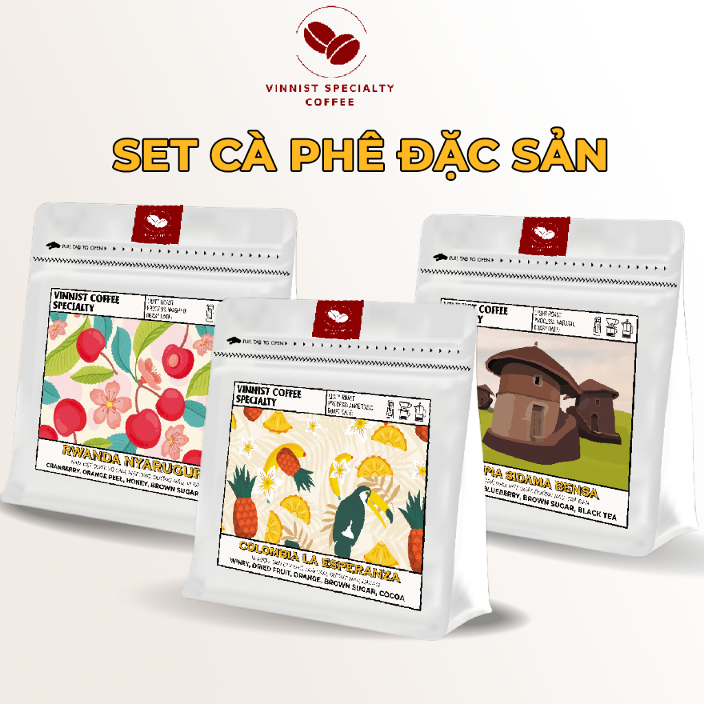 [Bộ Sưu Tập] Đặc Sản Quốc Tế - Vinnist Coffee Saigon