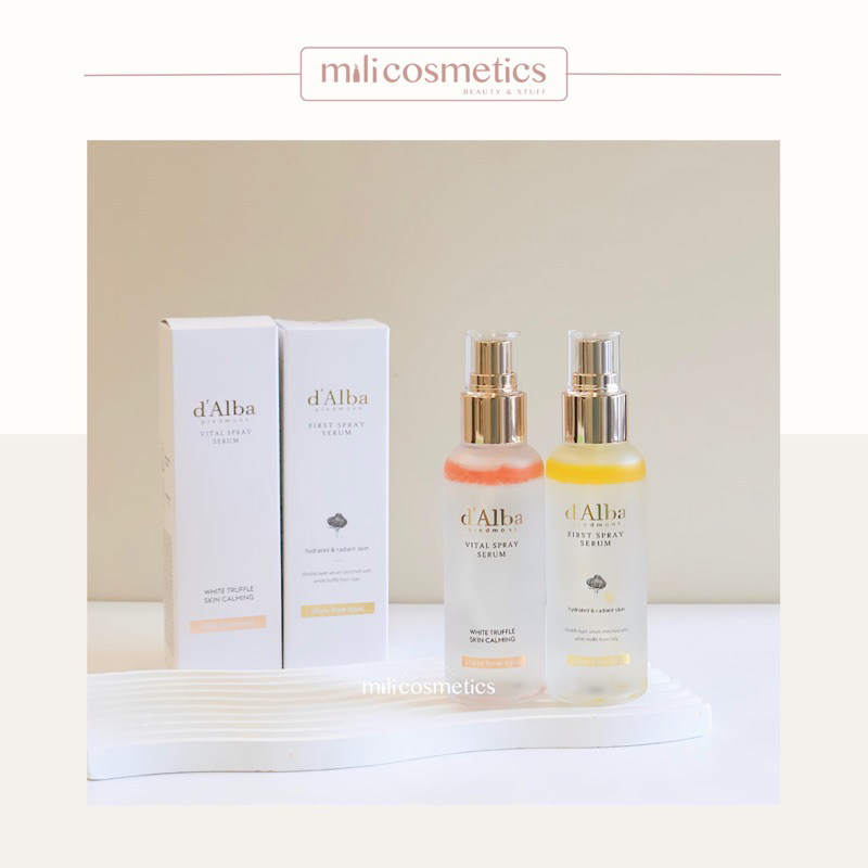 Xịt khoáng dưỡng da Dalba First Spray Serum