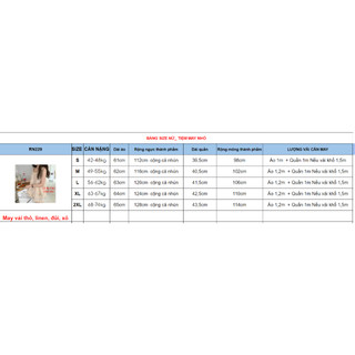 RN229_rập giấy may bộ đồ dây nữ