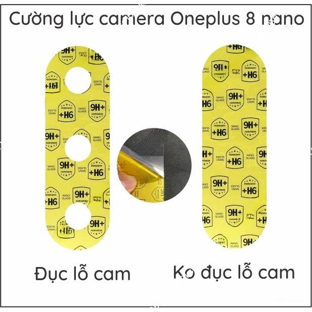 ( Mua 1 tặng 1) Dán cường lực camera dành cho Oneplus (1+) 8 nano siêu bảo vệ