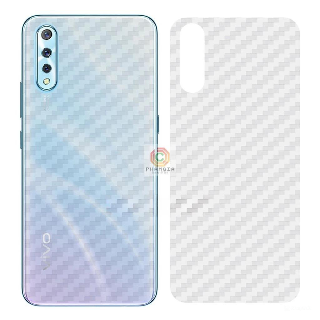Miếng dán mặt lưng skin carbon Vivo S1/ S1 Pro/ V5 /V5 plus
