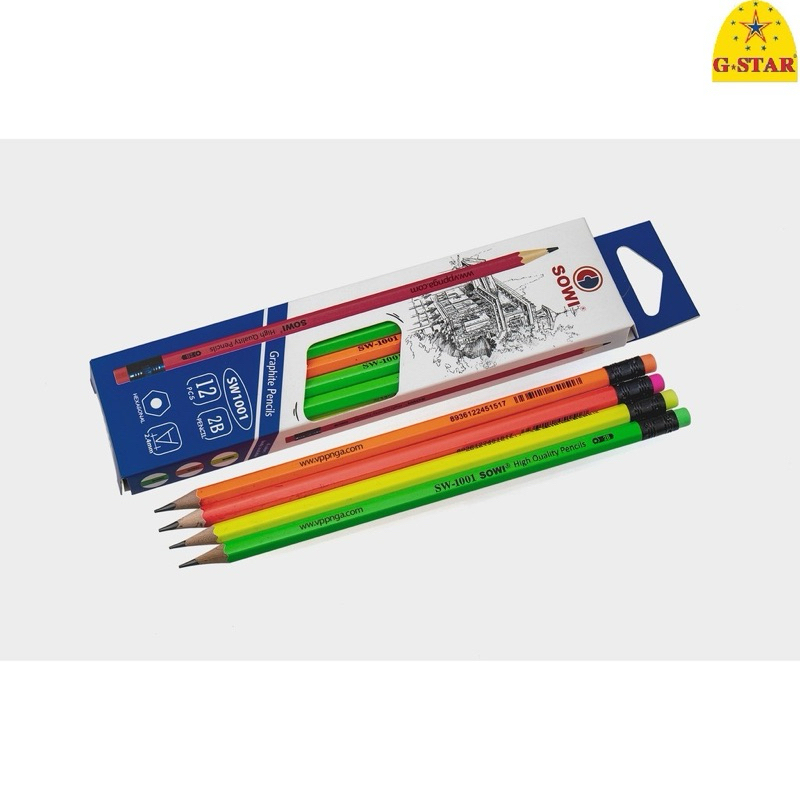 COMBO 5 CÂY BÚT CHÌ CHUỐT SW 1001