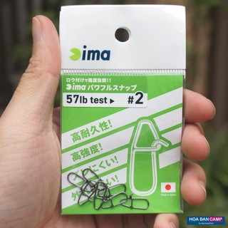 Khóa Link IMA Powerful Snap | 7 chiếc/ vỉ Made in Japan