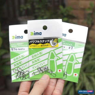 Khóa Link IMA Powerful Snap | 7 chiếc/ vỉ Made in Japan