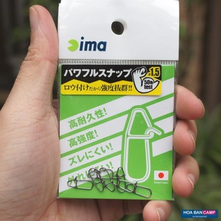 Khóa Link IMA Powerful Snap | 7 chiếc/ vỉ Made in Japan
