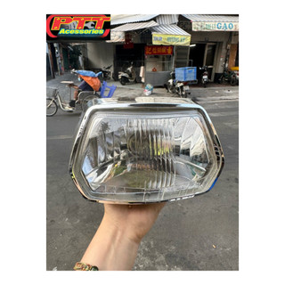 PHA ĐÈN TRƯỚC XE SUPPER DREAM LỒI