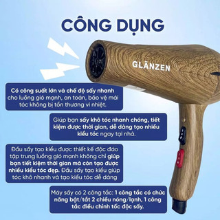 MÁY SẤY TÓC HAI CHIỀU THƯƠNG HIỆU 30SHINE