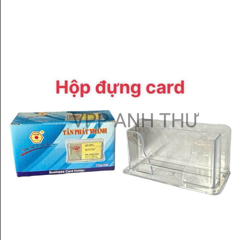 HỘP ĐỰNG CARD ĐỂ BÀN TTM ( MÀU NGẪU NHIÊN)