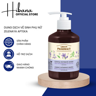 Apteka Gel Vệ Sinh Phụ Nữ - Gel Green Pharmacy Dung Dịch Vệ Sinh Dạng Gel 370mL