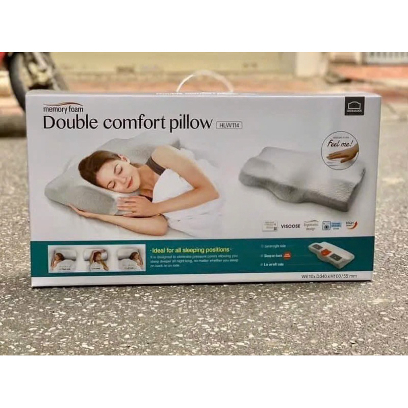 [LOCK&LOCK]GỐI MEMORY FOAM LOCK&LOCK HLW114