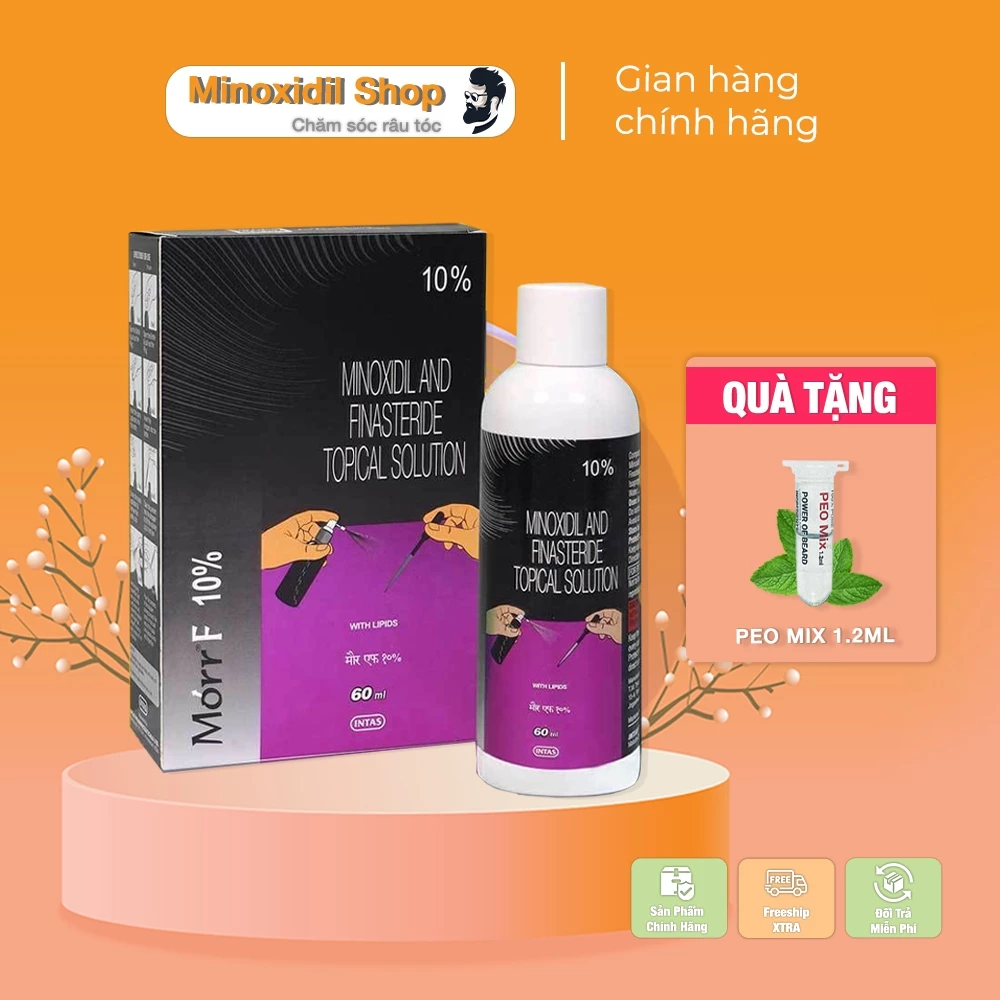 Morr F10% - Dung dịch mọc tóc Minoxidil 10% - Morr F10