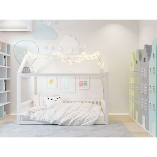 [KID067] Giường trẻ em, giường ngôi nhà, nôi cũi cho bé