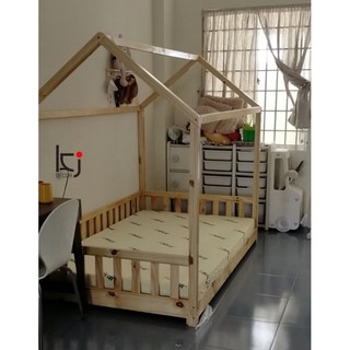 [KID067] Giường trẻ em, giường ngôi nhà, nôi cũi cho bé