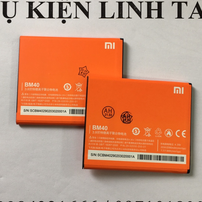 Pin redmi note 1S / Redmi 2 / 2A BM41/BM40/BM44 - AA