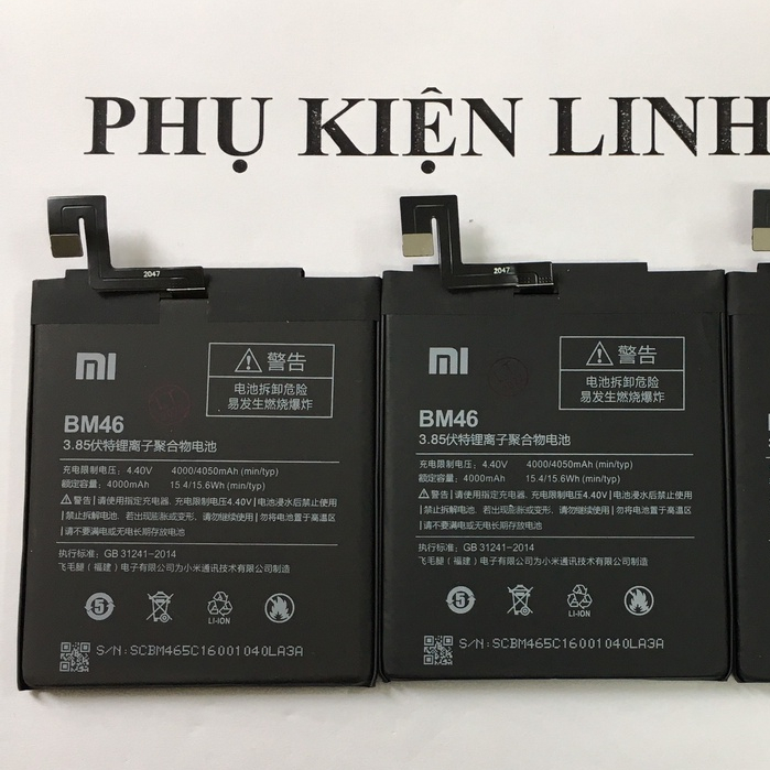 Pin zin cty Xiaomi Redmi Note 3 BM46