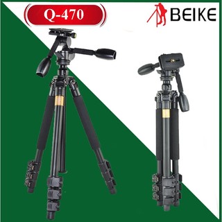 Chân máy ảnh beike q-470 pro . tặng da cừu - da thật