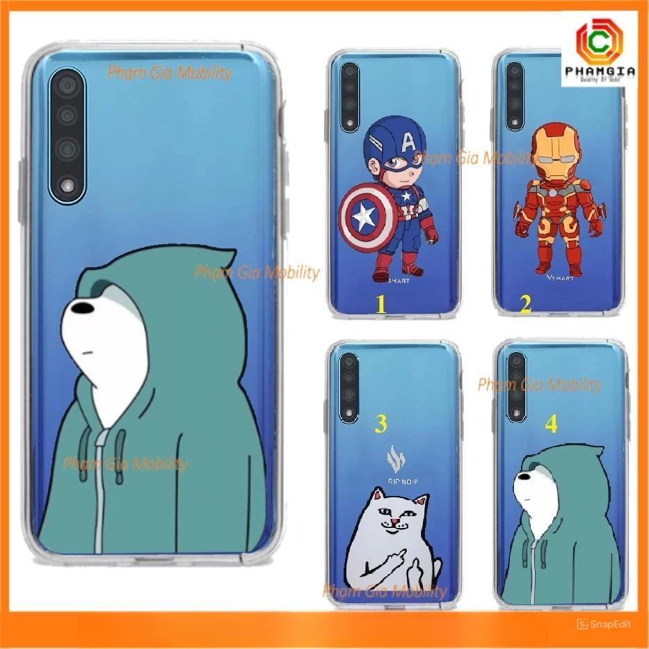 Ốp Lưng Vsmart Live dẻo in hình đẹp