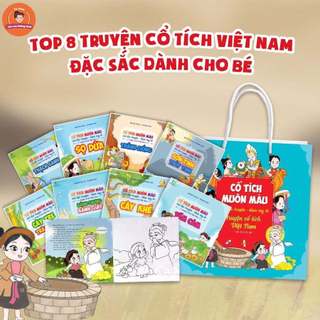 Sách: Combo Cổ Tích Muôn Màu (Túi 8 Cuốn)
