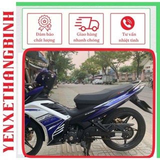  Yên Exciter 135 5số 2 Tầng Form Vừa Loại Tốt,yên mút trắng 