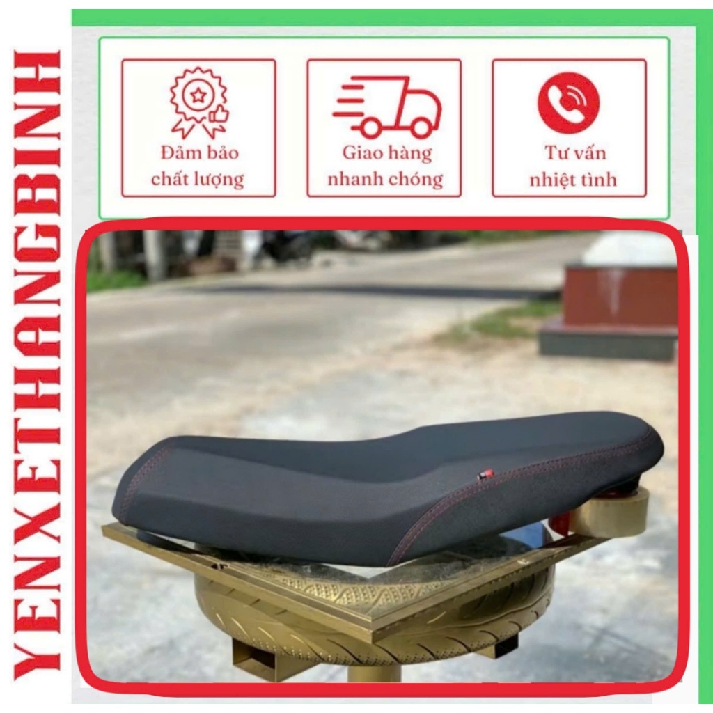 Yên 2 tầng Wave Alpha, Wave RS, RSX 100, Wave 50/100cc - Hàng loại 1 bền đẹp, thoải mái, phù hợp mọi