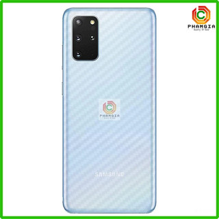 Miếng dán mặt lưng skin carbon Samsung Galaxy S20/ S20+ ( S20 plus)