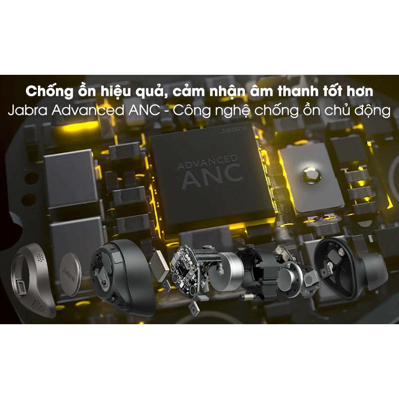Tai Nghe Bluetooth True Wireless Jabra Elite 85T Sạc Không Dây Chống Ồn ANC Kháng Nước IPX4 Chơi Nhạc 7H Bảo Hành 2 Năm | BigBuy360 - bigbuy360.vn