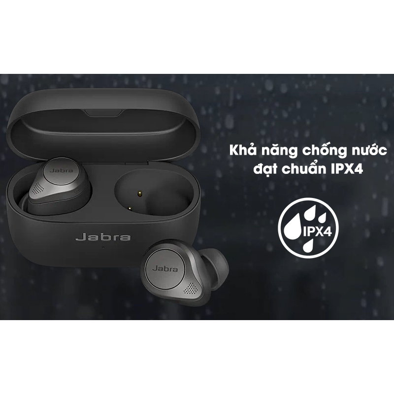 Tai Nghe Bluetooth True Wireless Jabra Elite 85T Sạc Không Dây Chống Ồn ANC Kháng Nước IPX4 Chơi Nhạc 7H Bảo Hành 2 Năm | BigBuy360 - bigbuy360.vn
