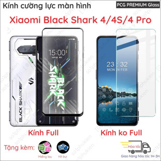  Kính cường lực Xiaomi Black Shark 4   4s   4s pro full màn full keo kính siêu mượt trong suốt 